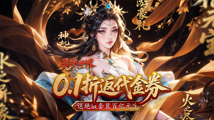灵武世界（0.1折转游返代金）宣传图片