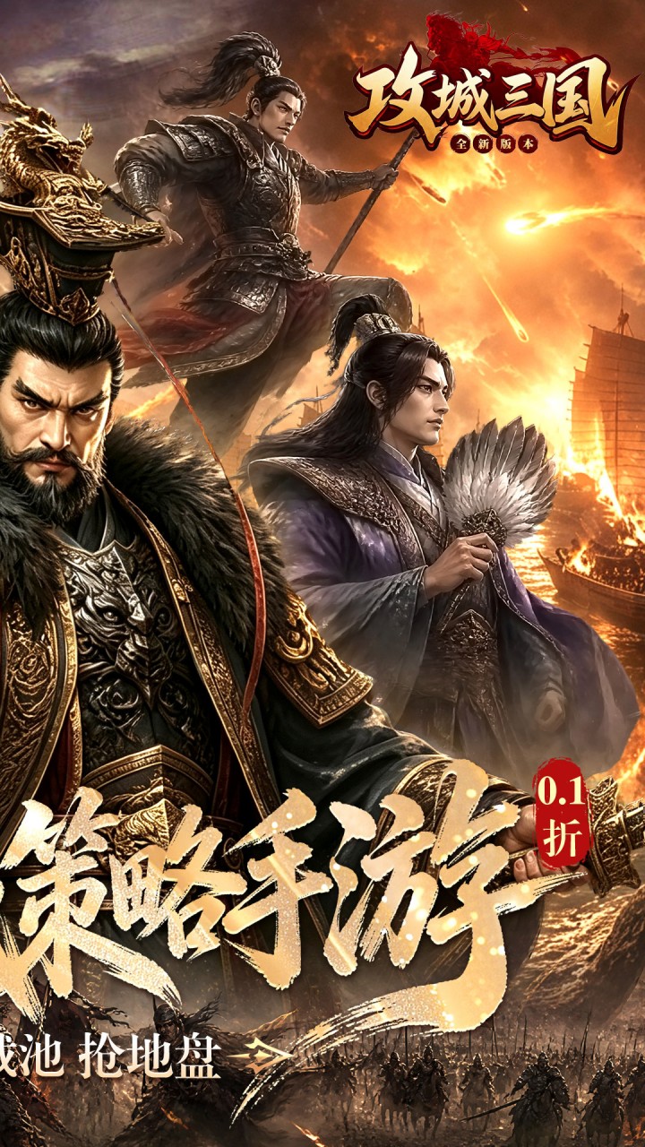 攻城三国（城战谋略版）游戏截图2