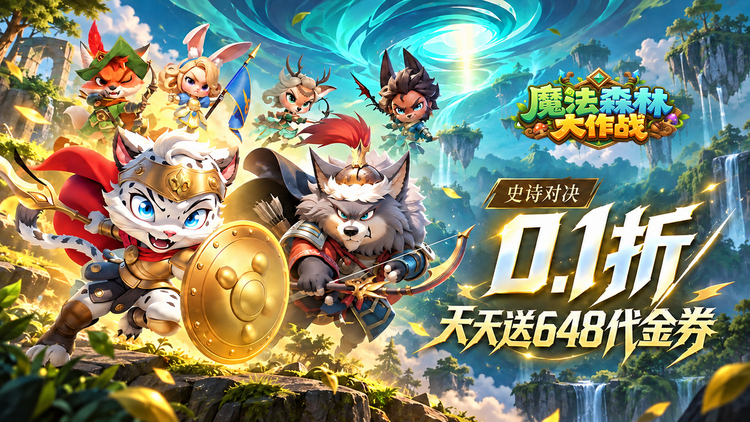 魔法森林大作战（0.1折万国集结）宣传图片