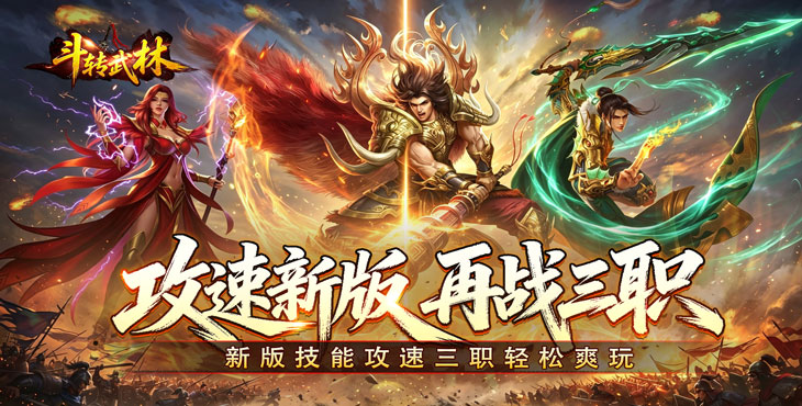 斗转武林（爽玩攻速三职业）宣传图片