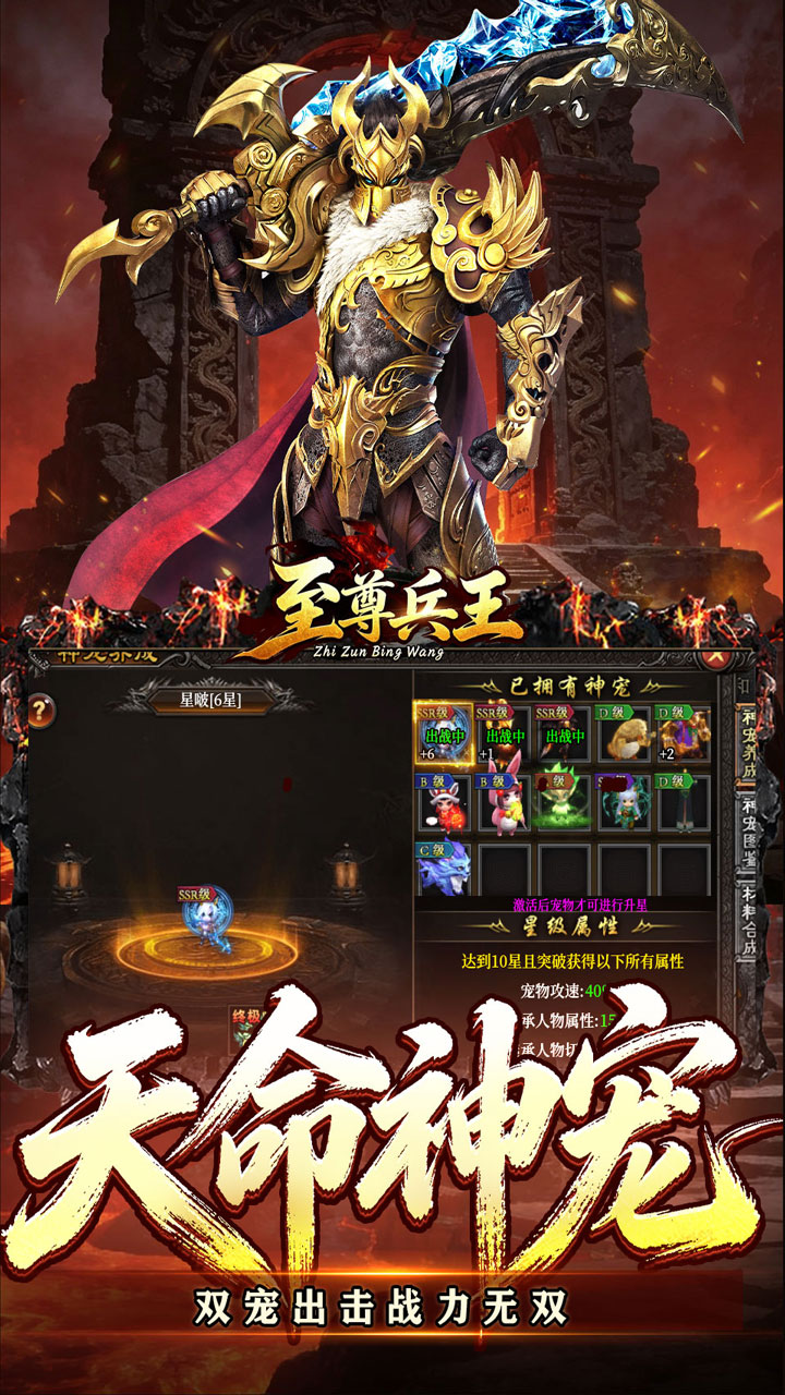 至尊兵王（天命神宠绿色版）游戏截图4